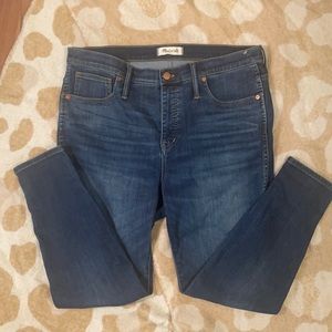 Madewell 10” High Rise Skinny Jean Petite